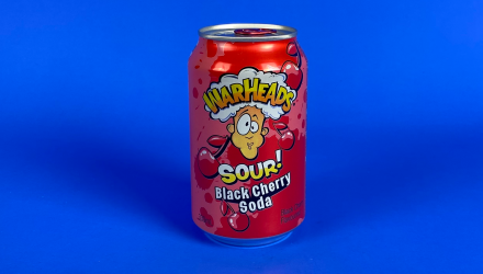 Напиток Warheads Sour Black Cherry Soda 330ml - Retromagaz, image 1