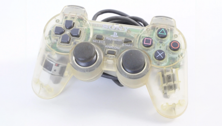 Геймпад Проводной Sony PlayStation 1 SCPH-1200 DualShock Clear Crystal 2m Б/У - Retromagaz, image 1