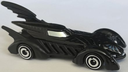 Машинка Базова Hot Wheels Batman Forever Batmobile Batman 1:64 HKG38 Black - Retromagaz, image 2