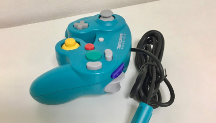 Геймпад Проводной Nintendo GameCube DOL-003 Emerald Blue 2m Б/У - Retromagaz, image 2