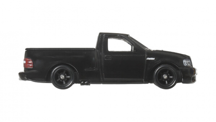 Машинка Premium Hot Wheels '99 Ford F-150 SVT Lightning Power Trip 1:64 JKF33 Black - Retromagaz, image 3