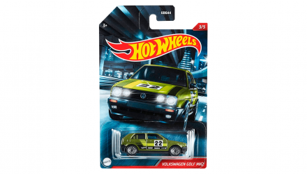 Тематична Машинка Hot Wheels Volkswagen Golf MK2 Cult Racers 1:64 GRP20 Green - Retromagaz, image 1