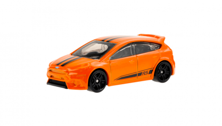 Машинка Базовая Hot Wheels Ford Focus RS Hatchbacks 1:64 HCX73 Orange - Retromagaz, image 2