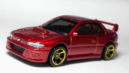 Машинка Базова Hot Wheels '98 Subaru Impreza 22B STi-Version Turbo 1:64 GHF06 Red - Retromagaz, image 2