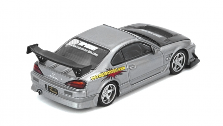 Машинка Premium INNO64 TOP SECRET Silvia (S15) 1:64 IN64-S15TS-SIL Silver - Retromagaz, image 2
