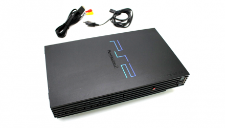 Набор Консоль Sony PlayStation 2 Free MC Boot Black Б/У  + Геймпад Проводной RMC Новый - Retromagaz, image 1