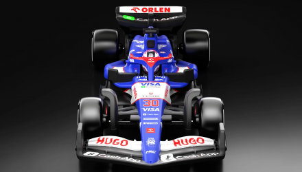 Машинка Premium Hot Wheels Visa Cash App RB Formula One Team (#30) Formula One 1:64 JBM24 Blue - Retromagaz, image 4