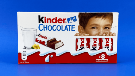 Набор Шоколад Молочный Kinder Chocolate 8 Pieces 100g 10шт - Retromagaz, image 1