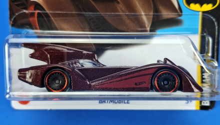 Машинка Базова Hot Wheels DC Batmobile Batman 1:64 HKG98 Dark Red - Retromagaz, image 2