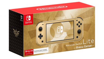 Консоль Nintendo Switch Lite Hyrule Limited Edition 32GB Gold Новий - Retromagaz, image 4