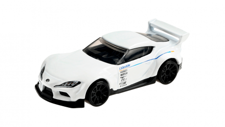 Машинка Базовая Hot Wheels '20 Toyota GR Supra Speed Graphics 1:64 GRX20 White - Retromagaz, image 2