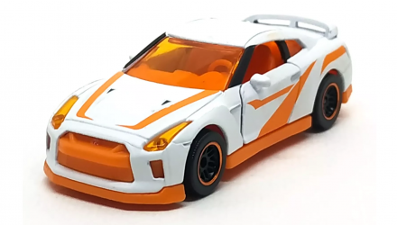 Машинка Premium Majorette Nissan GT-R (R35) Bright Trace 1:58 214F-1 White - Retromagaz, image 1