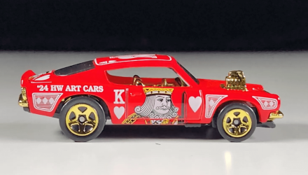 Машинка Базовая Hot Wheels King Kuda Art Cars 1:64 HTD73 Red - Retromagaz, image 3