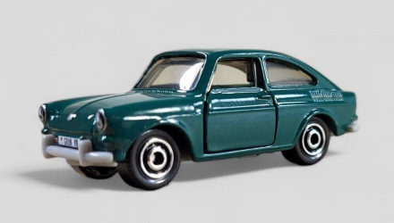 Тематическая Машинка Matchbox 1965 Volkswagen 1600 TL Fastback Moving Parts 1:64 FWD28/HVN19 Green - Retromagaz, image 2