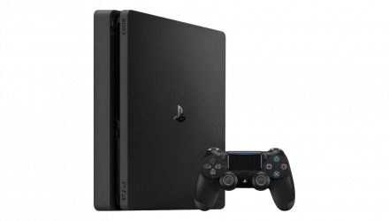 Набор Консоль Sony PlayStation 4 Slim 1TB Black Б/У  + Геймпад Беспроводной DualShock 4 Без Коробки Version 2 Новый - Retromagaz, image 1