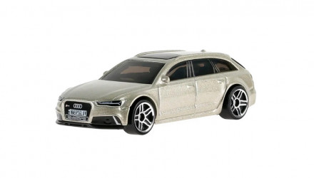 Машинка Базова Hot Wheels '17 Audi RS 6 Avant HW Euro 1:64 JJK90 Grey - Retromagaz, image 1