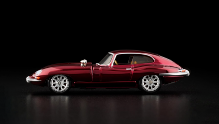 Машинка Premium Hot Wheels 1964 Jaguar E-Type Red Line Club RLC 1:64 JCP68 Red - Retromagaz, image 4