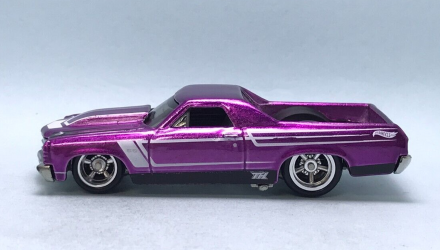 Машинка Базовая Hot Wheels '71 El Camino Super Treasure Hunt STH Hot Trucks 1:64 HTF35 Purple - Retromagaz, image 3