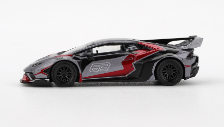 Машинка Premium MINI GT LB WORKS Lamborghini Huracán GT RONIN 1:64 MGT01177-CH Grey - Retromagaz, image 3