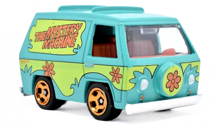 Машинка Базовая Hot Wheels Scooby-Doo! The Mystery Machine Screen Time 1:64 GRX97 Turquoise - Retromagaz, image 2