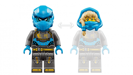 Конструктор Lego Близнюки Роботи-Титани Ninjago 71870 Новий - Retromagaz, image 7