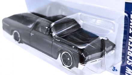 Машинка Базова Hot Wheels Chevy El Camino 1967 Fast & Furious Screen Time 1:64 HYY83 Black - Retromagaz, image 1