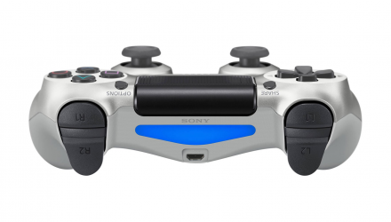 Геймпад Беспроводной Sony PlayStation 4 DualShock 4 Version 2 Silver Б/У - Retromagaz, image 3