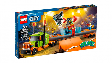 Конструктор Lego Каскадерский Грузовик City 60294 Новый - Retromagaz, image 1