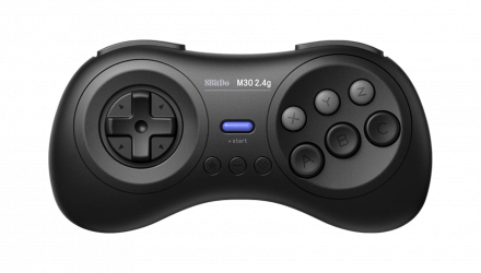 Геймпад Бездротовий 8BitDo Mega Drive M30 2.4G Black Новий - Retromagaz, image 1