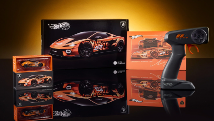 Машинка Радиоуправляемая Hot Wheels Lamborghini Temerario Alleggerita 1:64 JHW60 Orange - Retromagaz, image 2
