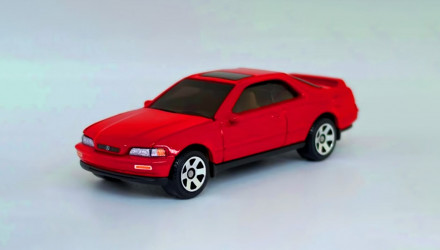 Тематическая Машинка Matchbox 1991 Acura Legend Coupe Moving Parts 1:64 JHV39 Red - Retromagaz, image 1