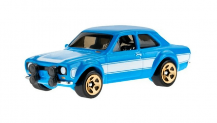 Тематична Машинка Hot Wheels '70 Ford Escort RS1600 Fast & Furious 1:64 HNR96 Blue - Retromagaz, image 2