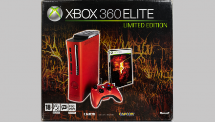 Консоль Microsoft Xbox 360 Jasper Elite Resident Evil 5 Limited Edition LT3.0 120GB Red + Игра + Документация + Коробка Б/У - Retromagaz, image 7