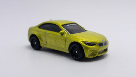 Тематична Машинка Hot Wheels 2016 BMW M2 BMW 1:64 JBY55 Yellow - Retromagaz, image 1