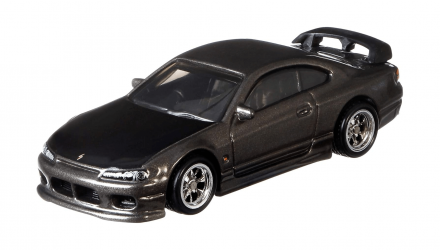 Машинка Premium Hot Wheels Nissan Silvia (S15) Fast & Furious 1:64 GJR63 Black - Retromagaz, image 1