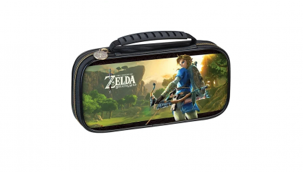 Чехол Твердый Nintendo Switch OLED Model Legend of Zelda: Breath of the Wild Black Новый - Retromagaz, image 2