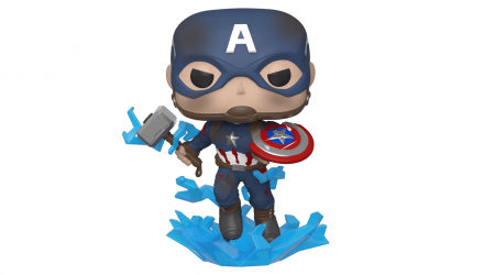 Фігурка FUNKO POP! Капітан Америка з Мйольніром Captain America with Broken Shield 95mm 573 45137 - Retromagaz, image 2