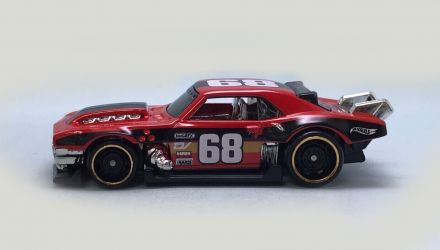 Машинка Базовая Hot Wheels Custom '68 Camaro Modified 1:64 HTB69 Red - Retromagaz, image 4