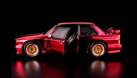 Машинка Premium Hot Wheels 1991 BMW M3 Red Line Club RLC 1:64 HNL25 Red - Retromagaz, image 4