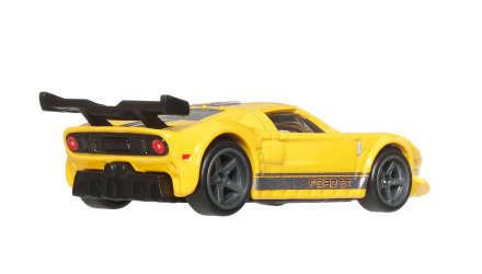 Машинка Premium Hot Wheels Ford GT Boulevard 1:64 JHW26 Yellow - Retromagaz, image 2