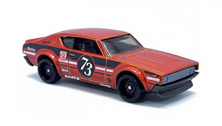 Машинка Базовая Hot Wheels Nissan Skyline 2000 GT-R HW J-Imports 1:64 JJJ50 Orange - Retromagaz, image 1