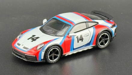 Машинка Premium MINI GT Porsche 911 Dakar 1:64 MGT00964-CH Grey - Retromagaz, image 1
