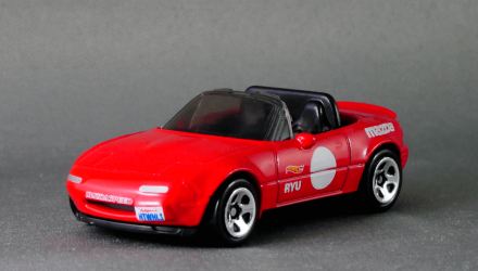 Машинка Базова Hot Wheels '91 Mazda MX-5 Miata Speed Graphics 1:64 FYD99 Red - Retromagaz, image 2