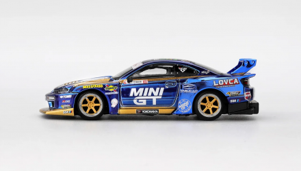 Машинка Premium MINI GT Nissan LB-Super Silhouette S15 SILVIA 1:64 MGT01157 CH Purple - Retromagaz, image 3