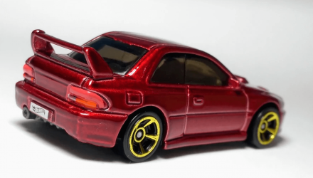 Машинка Базова Hot Wheels '98 Subaru Impreza 22B STi-Version Turbo 1:64 GHF06 Red - Retromagaz, image 3