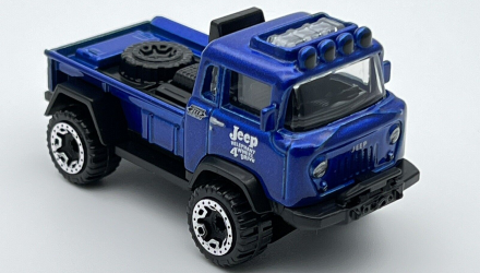 Машинка Базовая Hot Wheels '57 Jeep FC Baja Blazers 1:64 HKG72 Metallic Blue - Retromagaz, image 5