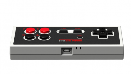 Геймпад Бездротовий 8BitDo NES Classic Mini N30 2.4Ghz Grey Новий - Retromagaz, image 3