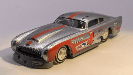 Машинка Базовая Hot Wheels Aston Martin DB4GT High-Speed Edition Zamac Muscle Mania 1:64 HRY86 Silver - Retromagaz, image 1