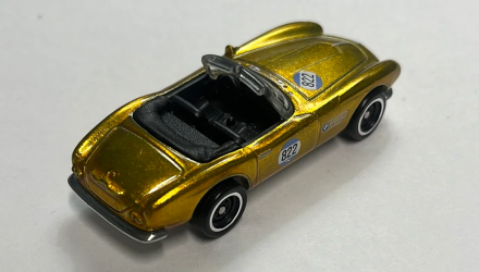 Машинка Базовая Hot Wheels BMW 507 Super Treasure Hunt STH Roadsters 1:64 HTF32 Gold - Retromagaz, image 2