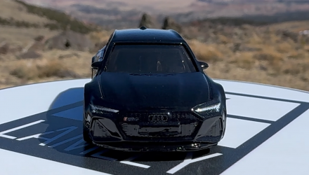 Машинка Premium Hot Wheels Audi RS 6 Avant Chase Fast Wagons 1:64 JBK71 Black - Retromagaz, image 4